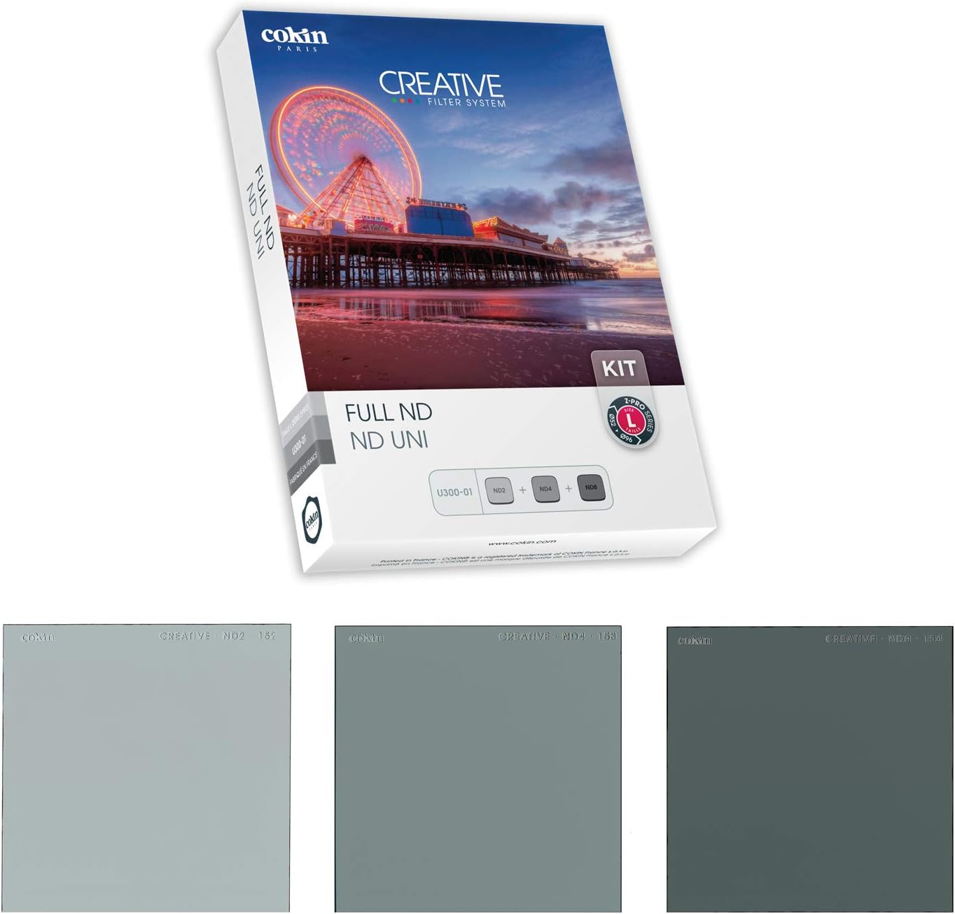 Cokin U300-01 Square Filter Full ND Creative Kit