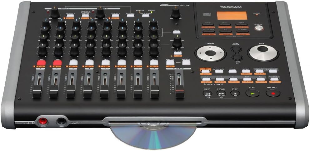 Tascam DP-02 8-Track Digital Recorder CDRW FX