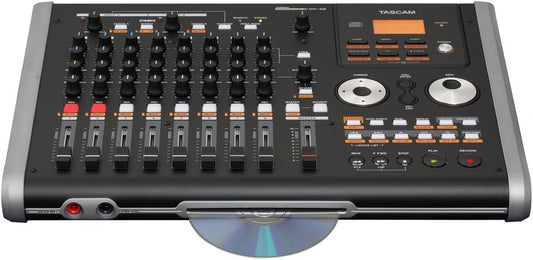 Tascam DP-02 8-Track Digital Recorder CDRW FX