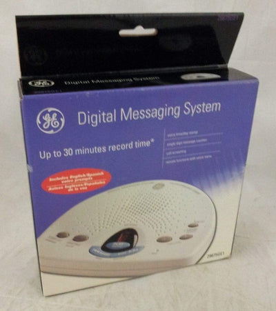 GE LYSB000LO80D4-ELECTRNCS 29875GE1 Phone Answering Machine