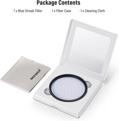 Neewer NW SERIES S 72mm Blue Streak Filter