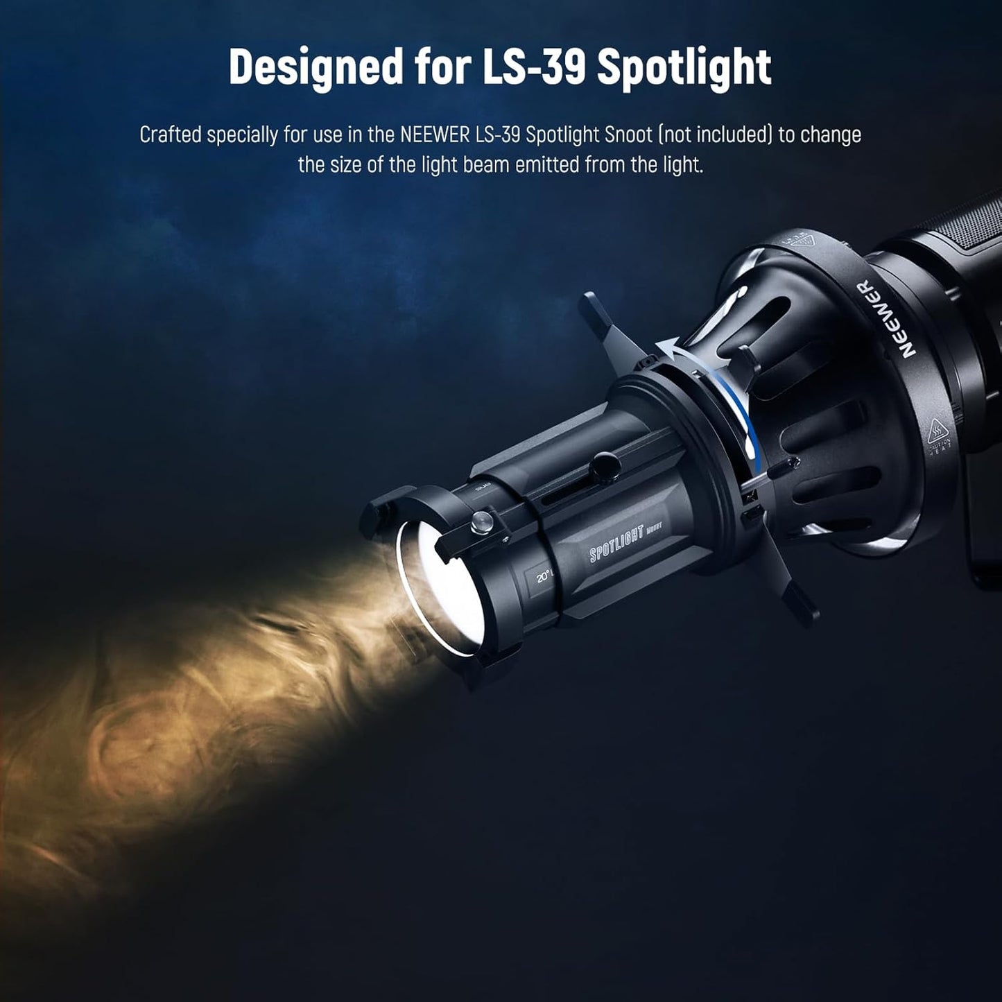 NEEWER 33000069 LS-39 Spotlight Mount Iris