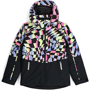 Spyder 225033 Big Girls Conquer Insulated Ski Jacket