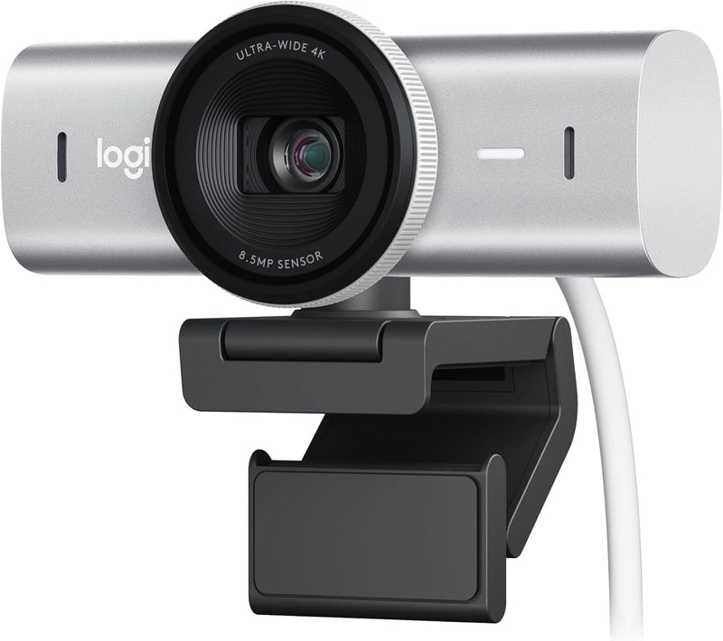 Logitech 960-001550 MX Brio Ultra HD 4K Streaming Webcam Pale Grey — main product image