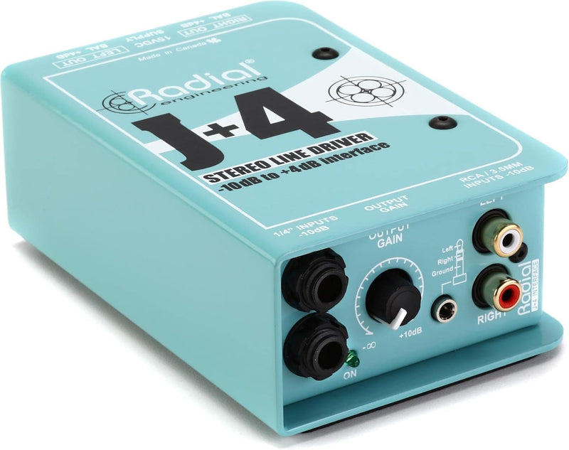 Radial Engineering R800 8015 J+4 Signal Level Driver — main product image