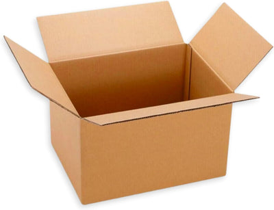 Atlas 372500 12x10x8 Brown Shipping Boxes 25-Pack