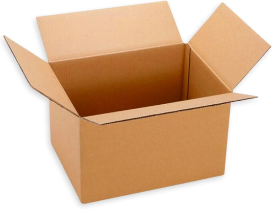 Atlas 372500 12x10x8 Brown Shipping Boxes 25-Pack