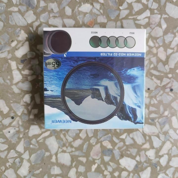 NEEWER 10101262 55mm ND2-ND32 Variable ND Filter