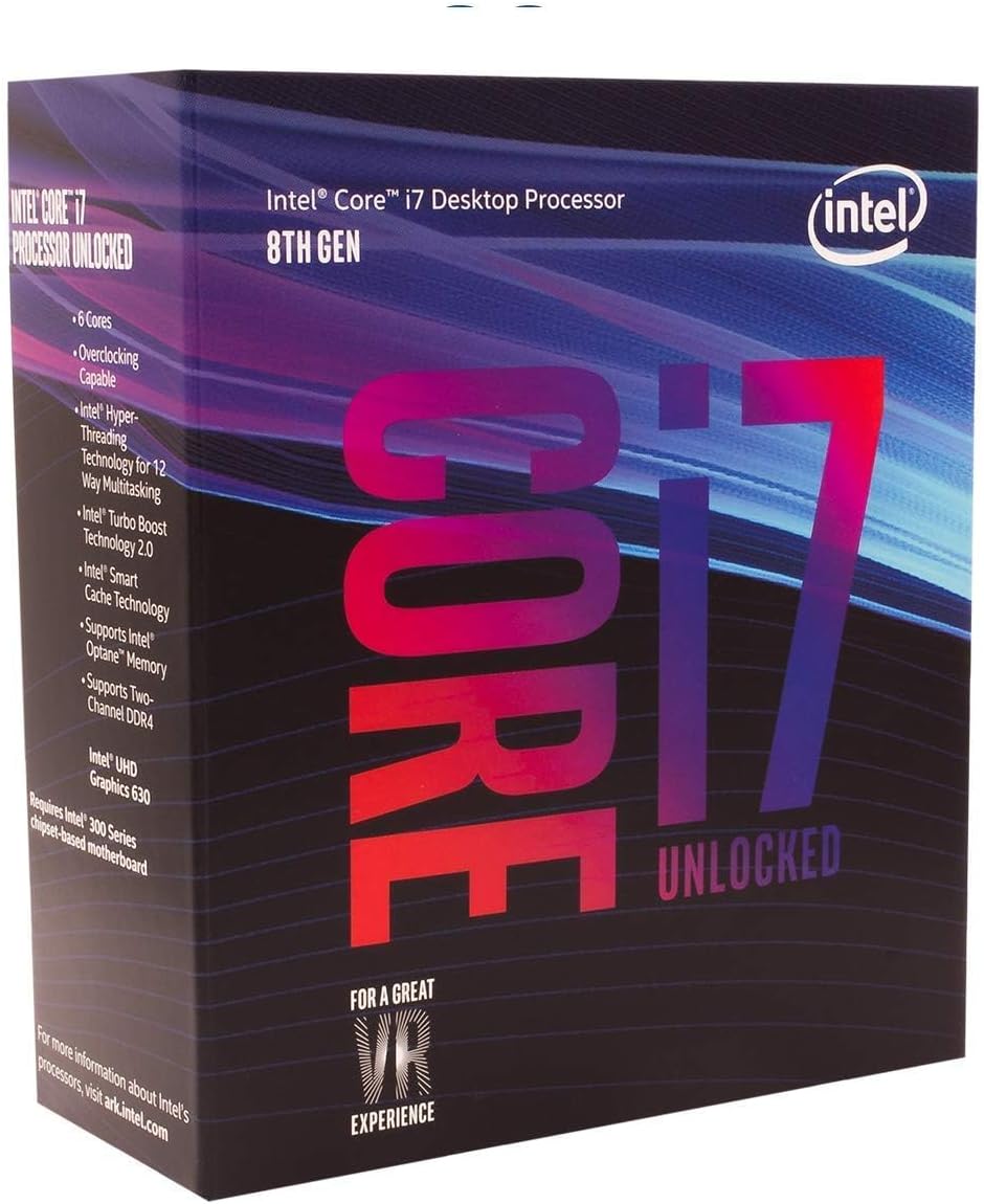 Intel SR3QR i7-8700K Unlocked Desktop Processor (Renewed)