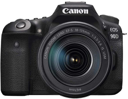 Canon 3616C017 EOS 90D DSLR Camera with 18-135mm Lens
