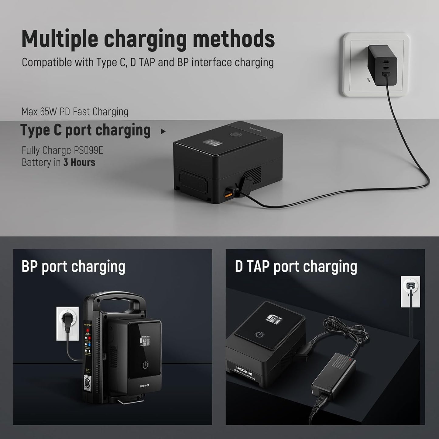 Neewer PS099E Mini V Mount Battery 99Wh 6800mAh