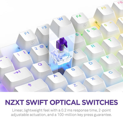 NZXT KB-001NW-US Function 2 Optical Gaming Keyboard