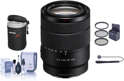 Sony 18-135mm OSS E-Mount Zoom Lens Bundle