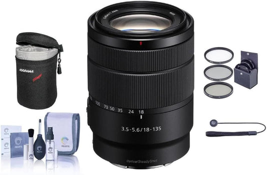 Sony 18-135mm OSS E-Mount Zoom Lens Bundle