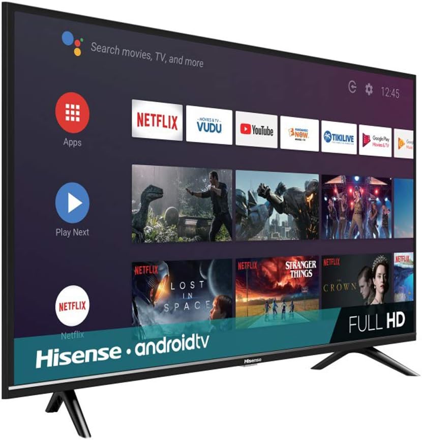 Hisense E99HIS43H5500G 43-Inch FHD Smart Android TV with Protection