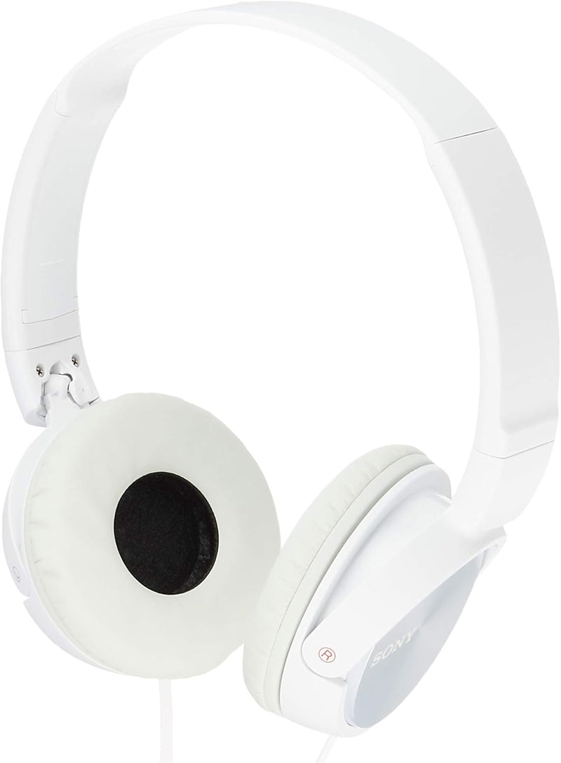 Sony MDRZX310W Foldable Metallic White Headphones — main product image