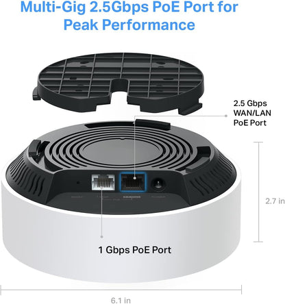 TP-Link Deco X50-PoE(3-pack) AX3000 PoE Mesh WiFi System