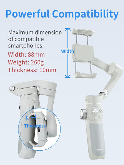 FeiyuTech US-4SEJ-ZJ737 VB 4SE: Foldable Smartphone Gimbal