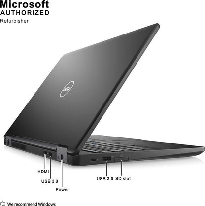 Dell Latitude E5580 15.6" i5 Business Laptop, 8GB RAM, 256GB SSD (Renewed)