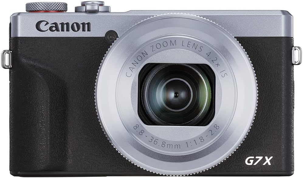 Canon 3638C001 PowerShot G7 X Mark III Silver Kit