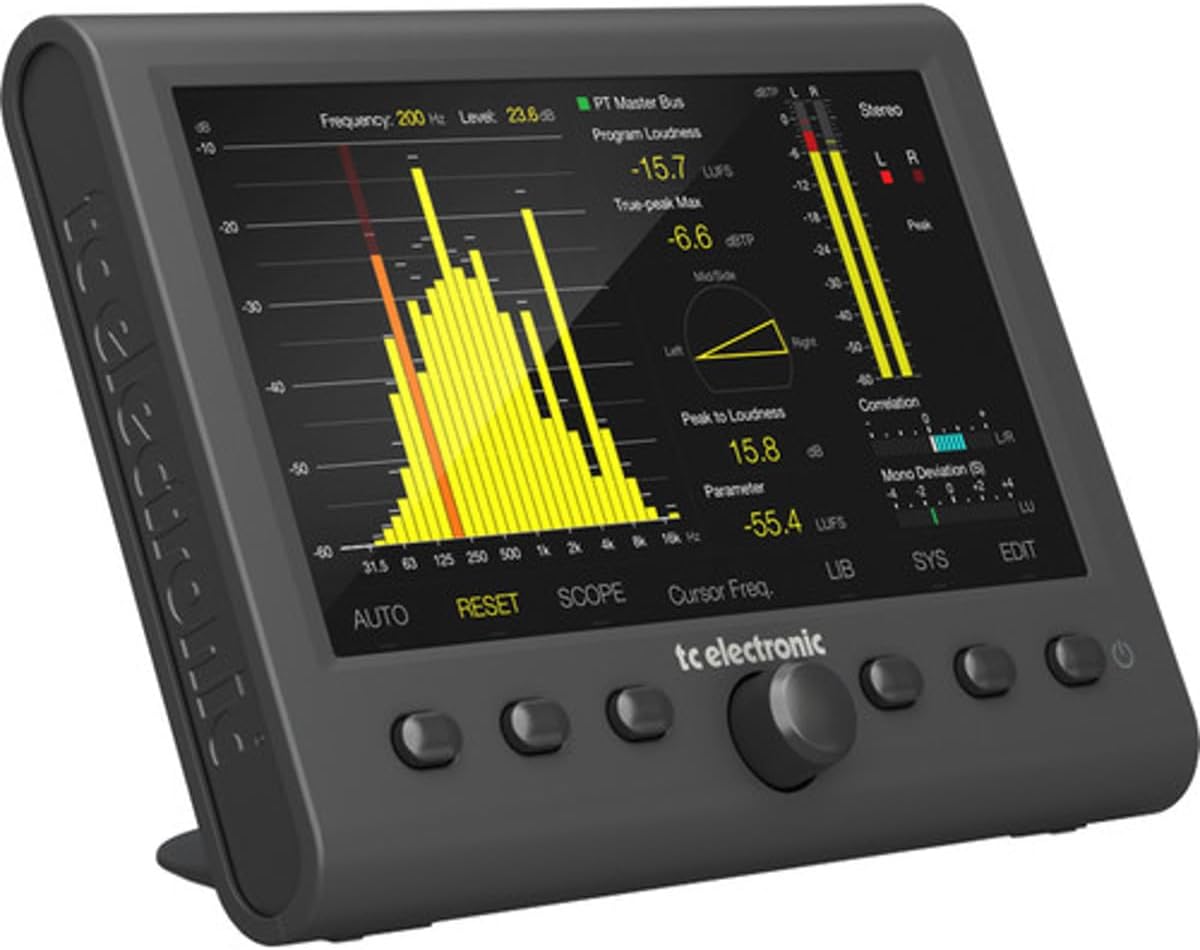 TC Electronic CLARITY M STEREO Audio Meter Display