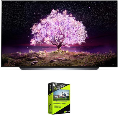 LG OLED83C1PUA 83" 4K Smart OLED TV AI ThinQ Bundle