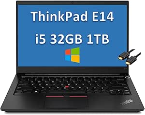 Lenovo E14 i5 10210U 32GB RAM Business Laptop