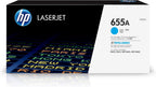 HP CF451A 655A Cyan LaserJet Toner Cartridge