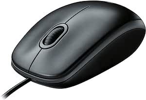Logitech 910-001604 M100 Wired USB Mouse - Gray — main product image