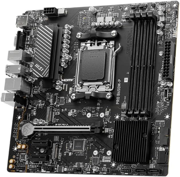 MSI PROB650M-P ProSeries AMD Ryzen Motherboard - DDR5, AM5