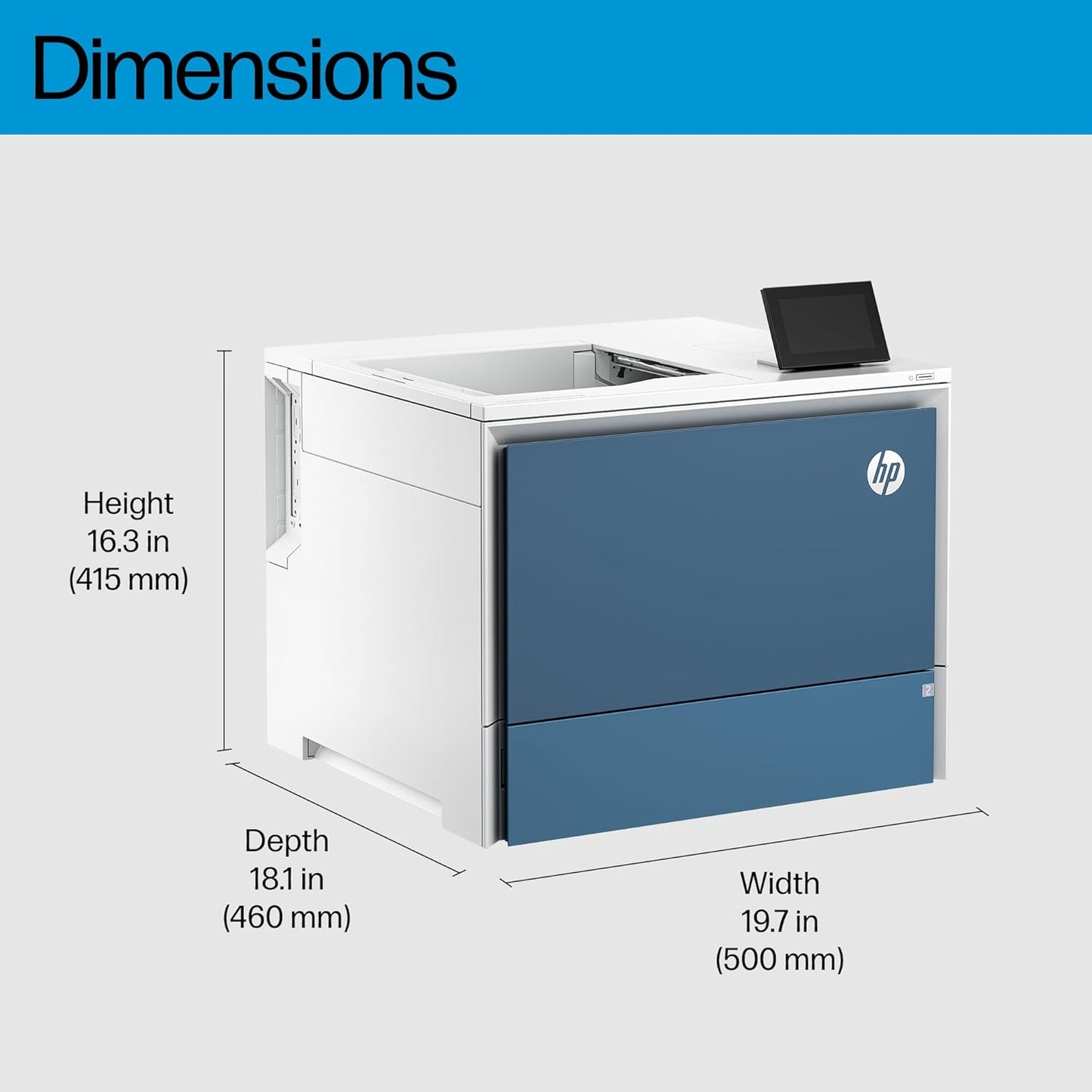 HP 5700dn Color LaserJet - Enterprise Printer - High Capacity - 6QN28A