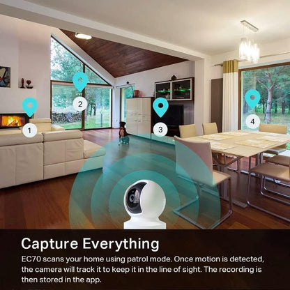 TP-Link Pan/Tilt Camera 1080p HD Smart Security
