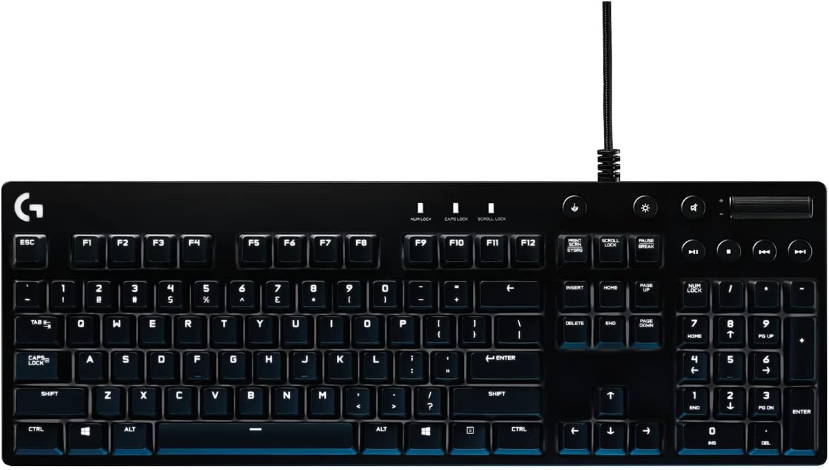 Logitech 920-007839 G610 Orion Red Backlit Keyboard