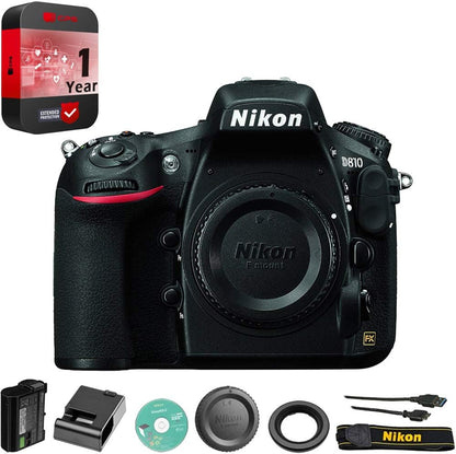 Nikon CRTNKD810RB D810 36.3MP Renewed DSLR Camera