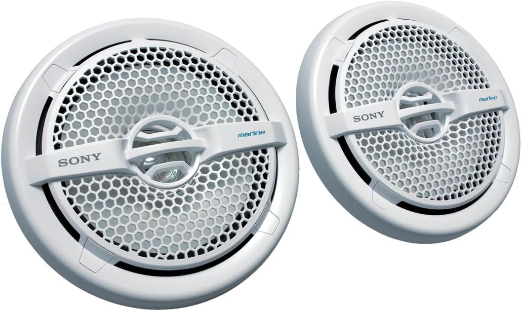 Sony XSMP1611.U Marine Audio Speakers 6.5 Inch Dual Cone