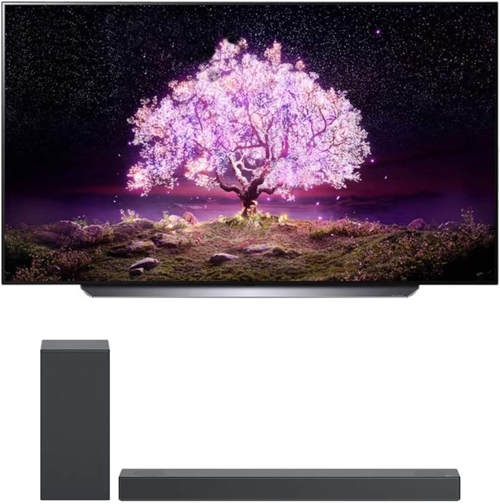LG E53LGOLED83C1PUA 83" 4K OLED TV & Soundbar Bundle