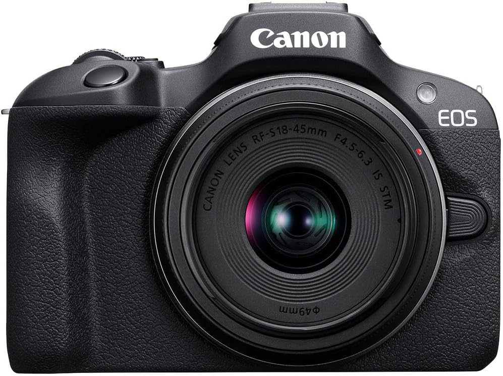 Canon 6052C012 EOS R100 Mirrorless 18-45mm Lens Kit