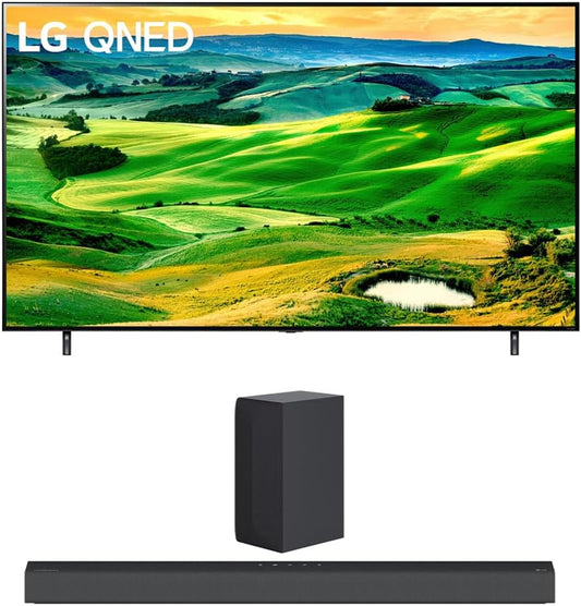 LG E65LG50QNED80UQA 50" QNED Mini-LED TV + Soundbar