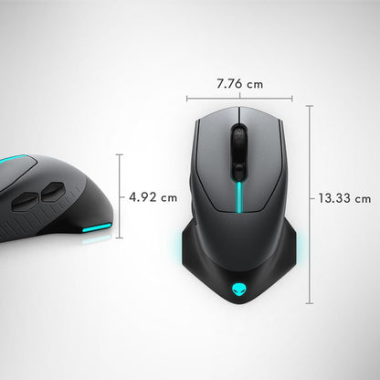 Alienware AW610M Wireless Gaming Mouse - Dark Side of the Moon