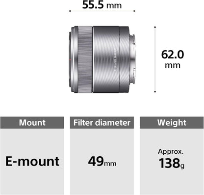 Sony SEL30M35 30mm Macro E-Mount Lens