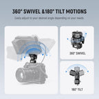Neewer MA004 Camera Monitor Mount with ARRI Locating