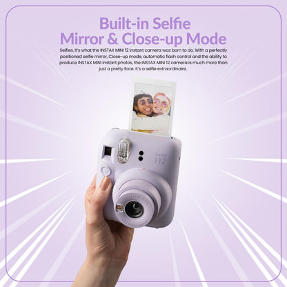Fujifilm INSTAX Mini 12 Holiday Bundle Lilac Purple