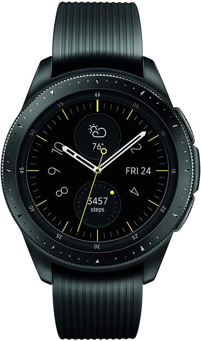 Samsung SM-R810NZKAXAR Galaxy Watch 42mm Midnight Black