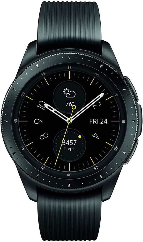 Samsung SM-R810NZKAXAR Galaxy Watch 42mm Midnight Black — main product image