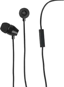RCA HP159MICBK Noise Isolating Earbuds with Microphone