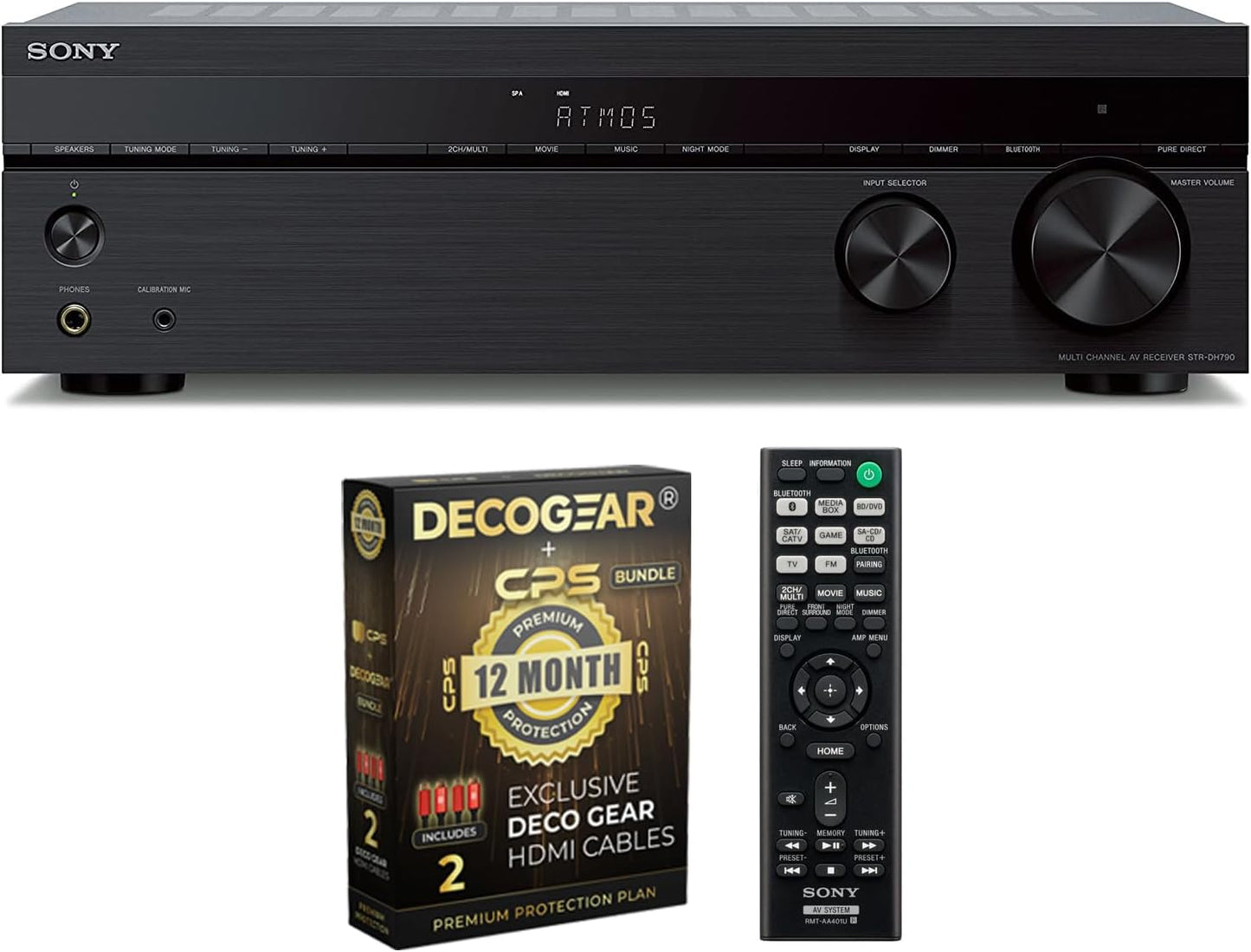Sony STR-DH790 7.2-Ch 4K AV Receiver with Protection