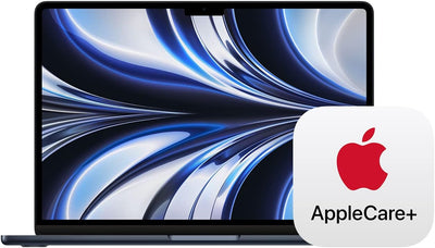 Apple MacBook Air M2 13.6" 8GB, 512GB SSD - Midnight w/ AppleCare+