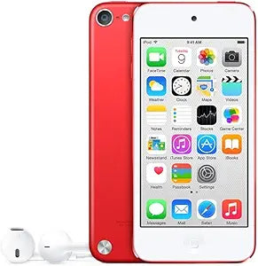 Apple iPod Touch (5th Gen) 32GB Red with Cases