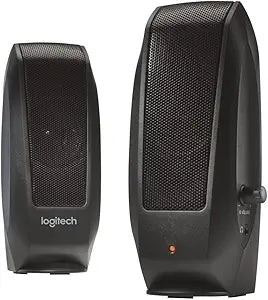 Logitech S120 Black 2.0 Stereo Speakers — main product image