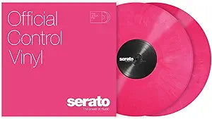 Serato SCV-PS-PNK-2 Performance Series Control Vinyl (Pink, 2-Pack) — main product image